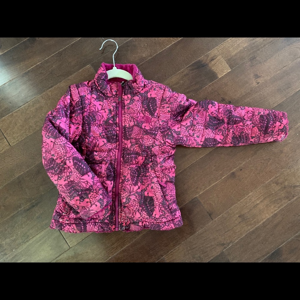 North face reversible jacket. Size 5.